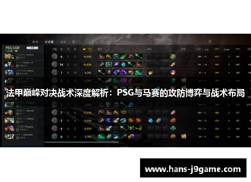 法甲巅峰对决战术深度解析：PSG与马赛的攻防博弈与战术布局