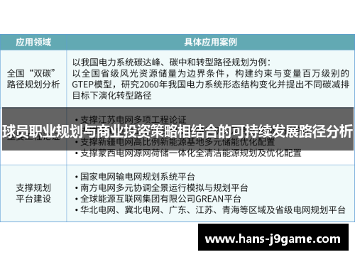 球员职业规划与商业投资策略相结合的可持续发展路径分析